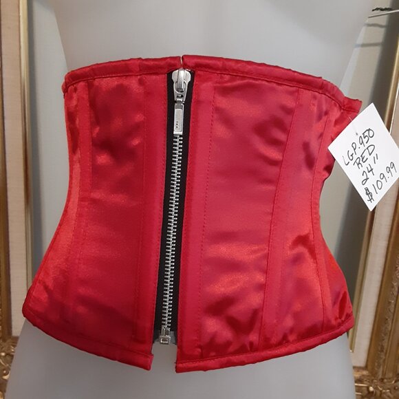 NWT LAST! PURPLE/BLACK Legend CORSET 26" MEDIUM - Picture 11 of 16